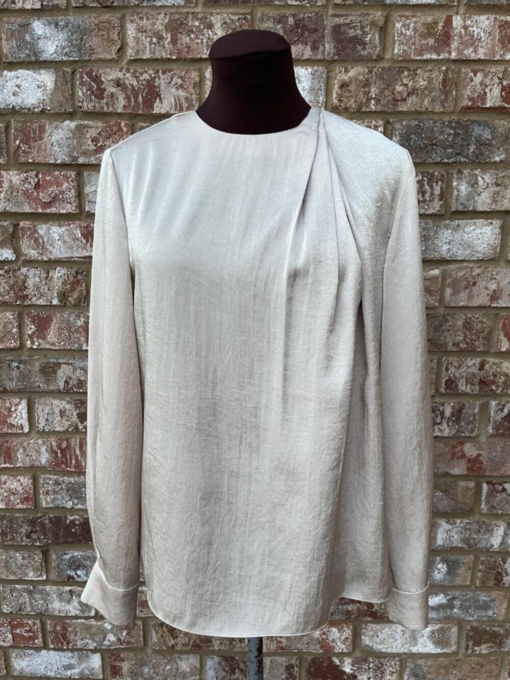 Vince Draped Blouse Size 2
